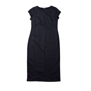 Black Short Sleeve Dress
